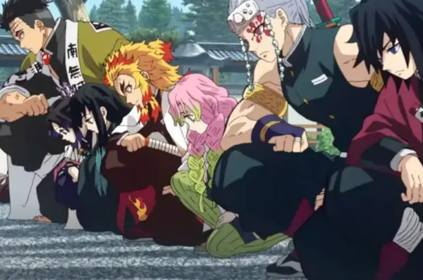 The Hashira in Demon Slayer