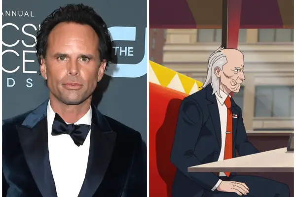 Walton Goggins and Cecil Stedman in Invincible