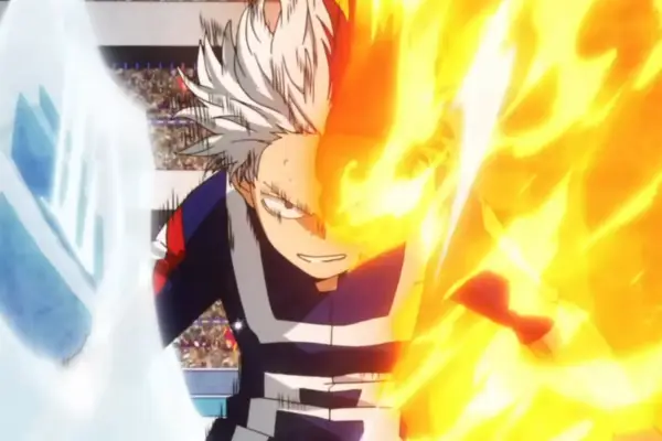 Shoto Todoroki in My Hero Academia