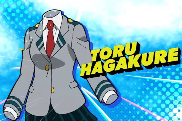 Toru Hagakure in My Hero Academia