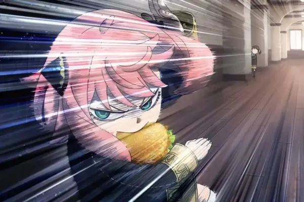 Anya Forger performing a Friendship Crash in Spy x Family season 3