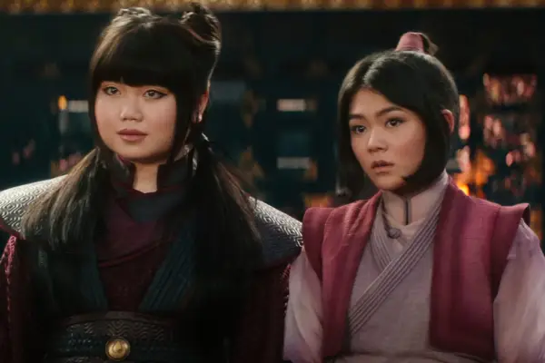 Thalia Tran as Mai, Momona Tamada as Ty Lee in Avatar The Last Airbender Momona