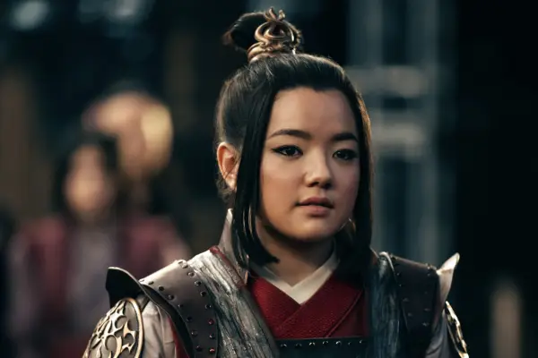 Paul Sun-Hyung Lee as Uncle Iroh and Dallas Liu as Prince Zuko in Netflix