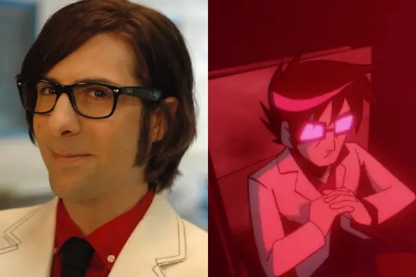 Jason Schwartzman as Gideon Graves in Scott Pilgrim Vs The World and Scott Pilgrim Takes Off.