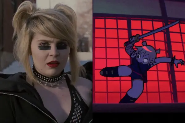 Mae Whitman as Roxie Richter in Scott Pilgrim Vs The World and Scott Pilgrim Takes Off.