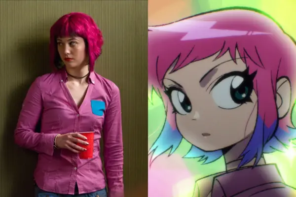 Mary Elizabeth Winstead as Ramona Flowers in Scott Pilgrim Vs The World and Scott Pilgrim Takes Off.
