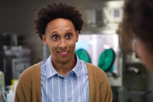 Malcolm having a conversation