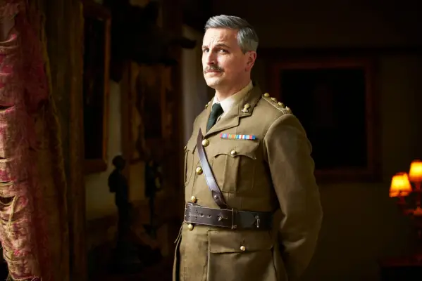 Programme Name: Ghosts - TX: n/a - Episode: n/a (No. n/a) - Picture Shows: The Captain (BEN WILLBOND) - (C) Button Hall Productions - Photographer: Mark Johnson