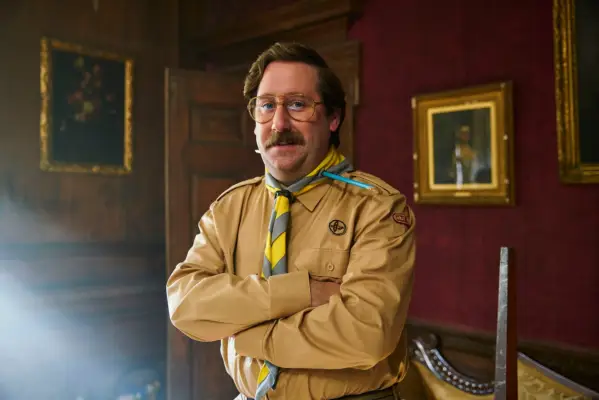 Programme Name: Ghosts - TX: n/a - Episode: n/a (No. n/a) - Picture Shows: Pat (JIM HOWICK) - (C) Button Hall Productions - Photographer: Mark Johnson