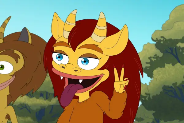 Nick Kroll as Maury and Maya Rudolph as Connie in Big Mouth.