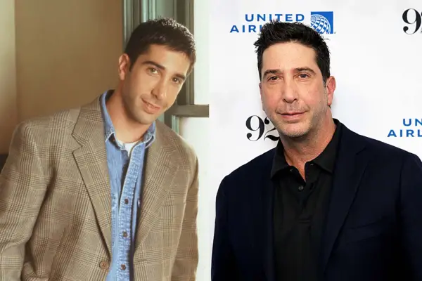 David Schwimmer plays Ross in Friends season 1 / Photographed in June 2022