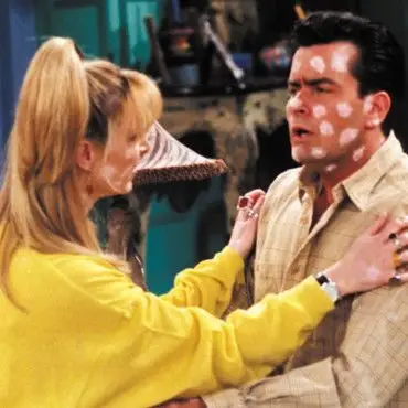 Charlie Sheen in Friends