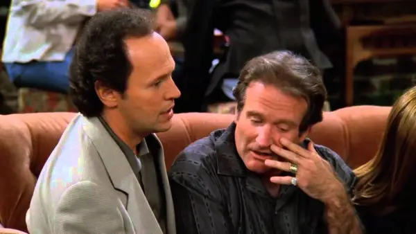 Robin Williams and Billy Crystal in Friends