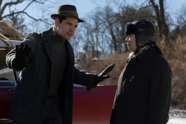 Jason Ralph as Mike Carr in The Marvelous Mrs Maisel season 5.