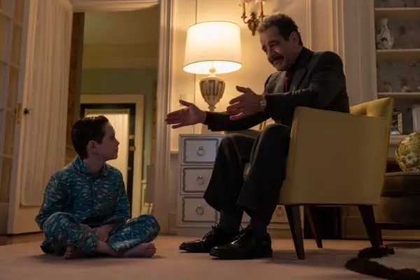 Tony Shalhoub as Abe Weissman in The Marvelous Mrs Maisel season 5.