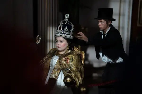 Queen Victoria (Nicola Coughlan) and Dodger (Billy Jenkins) in Dodger: Coronation