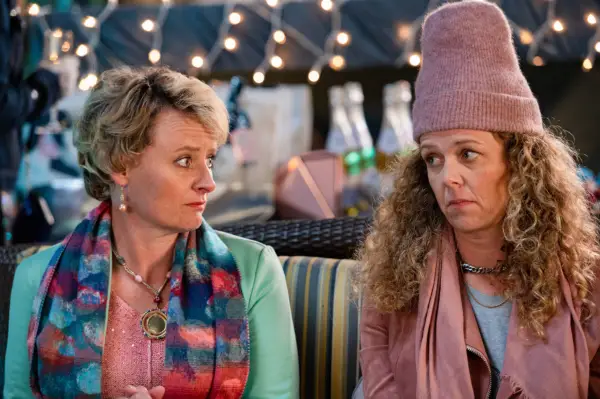 Sarah McVie (left) in Workin