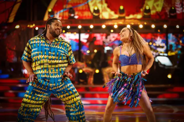 Hamza Yassin and Jowita Przystal on Strictly Come Dancing