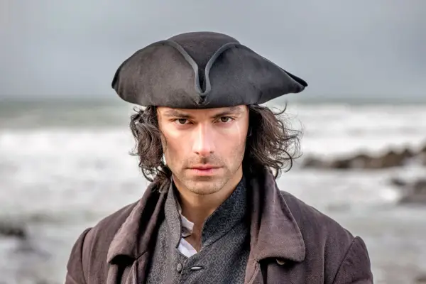 Aidan Turner stars in Poldark season 5, wearing his character