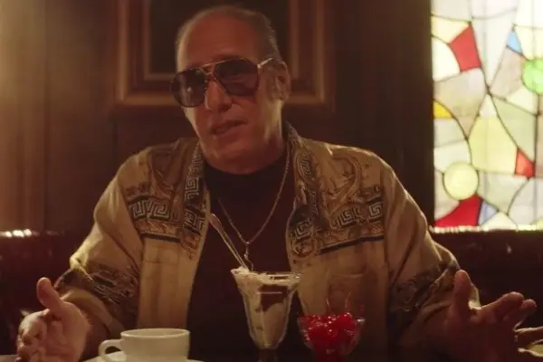 Andrew Dice Clay portrays Louis 