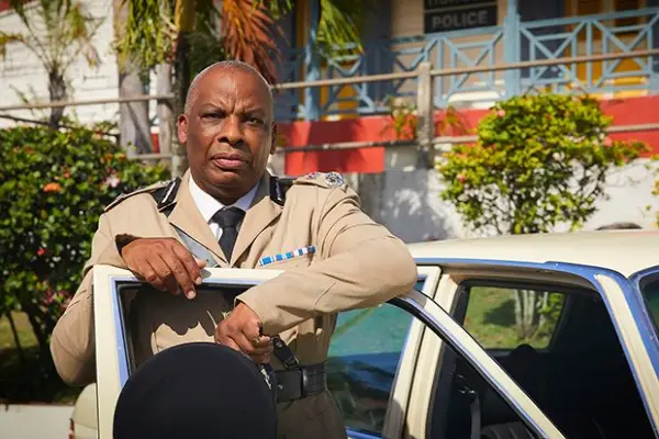 Don Warrington plays Commissioner Patterson in Death in Paradise