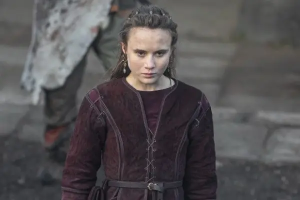 Ruby Hartley plays Stiorra in The Last Kingdom
