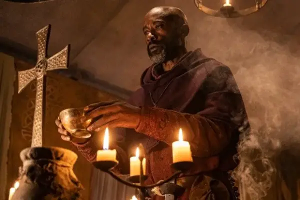 Patrick Robinson plays Father Benedict in The Last Kingdom