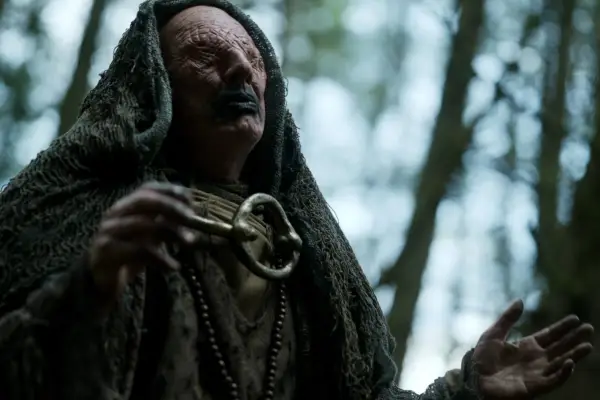 John Kavanagh plays The Seer in Vikings: Valhalla