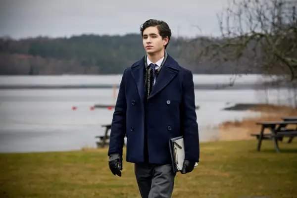 Malte Gårdinger as August in Young Royals