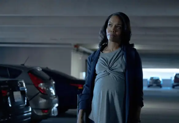 Maya Miller standing in a parking lot in Ozark