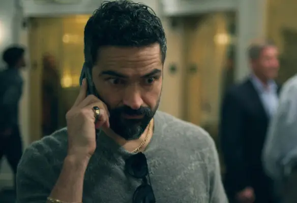 Javi on the phone in Ozark