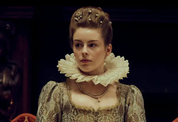 Amelia Gething as Frances Coke in Mary & George.