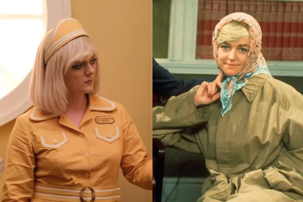 Chloe Harris stars in Nolly / Susan Hanson on the set of Crossroads