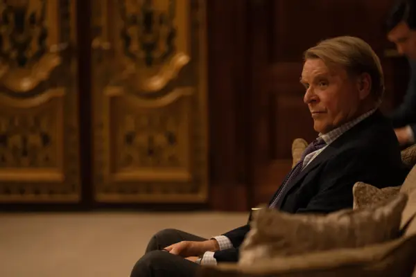 David Rasche as Karl Muller in Succession season 4.