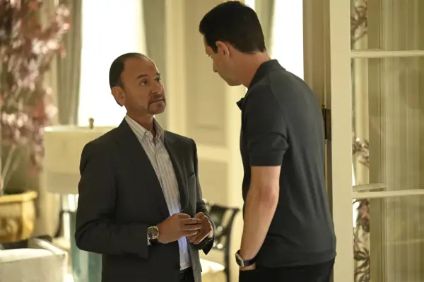 Fisher Stevens as Hugo Baker in Succession season 4.