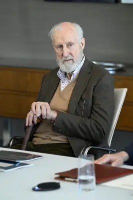 James Cromwell as Ewan Roy in Succession.