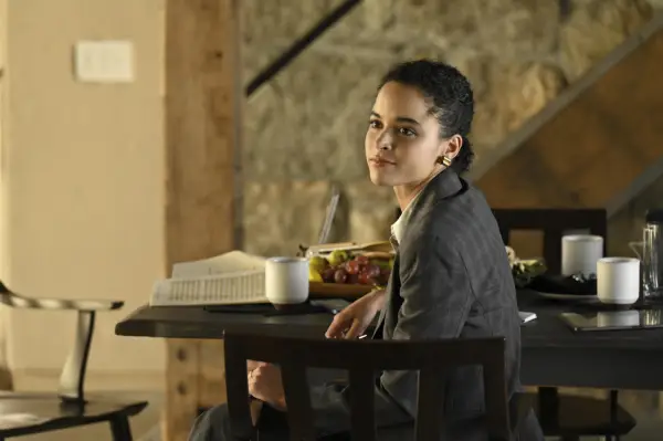 Juliana Canfield as Jess Jordan in Succession season 4.