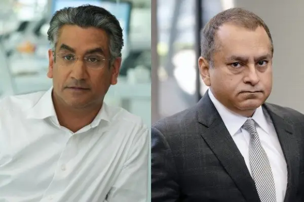 Naveen Andrews in The Dropout / Sunny Balwani in 2019