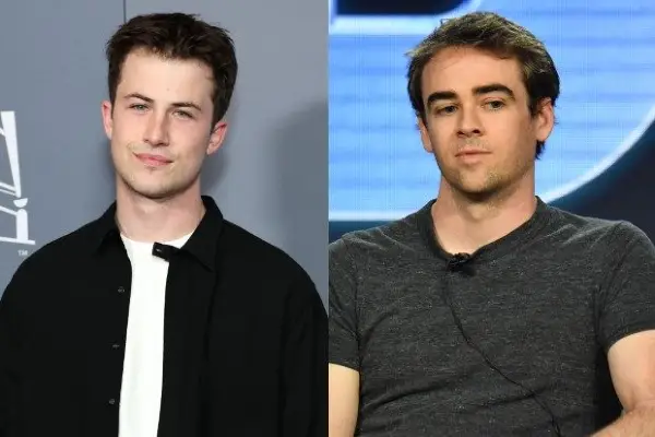 Dylan Minnette at The Dropout premiere / Tyler Shultz in 2019