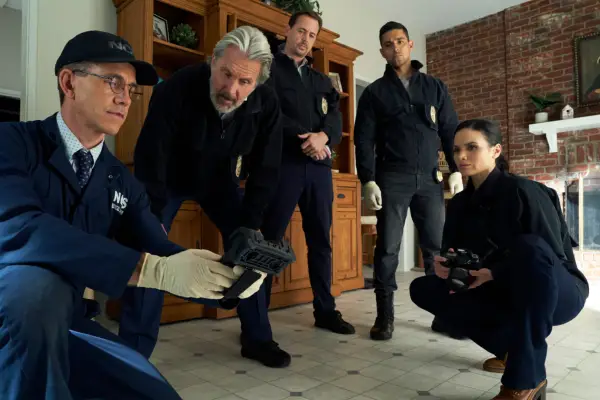 Brian Dietzen as Jimmy Palmer, Gary Cole as FBI Special Agent Alden Parker, Sean Murray as Special Agent Timothy McGee, Wilmer Valderrama as Special Agent Nicholas Nick Torres, and Katrina Law as NCIS Special Agent Jessica Knight.