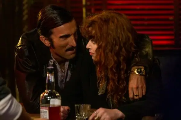 Sharlto Copley plays Chezare in Russian Doll