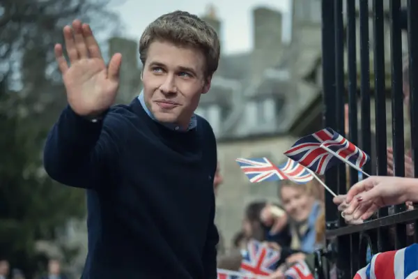 Ed McVey in The Crown season 6 part 2.