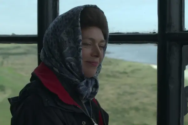 Claudia Harrison as Princess Anne in The Crown season 5.