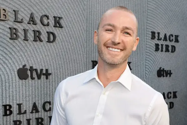 Jake McLaughlin attends the Los Angeles premiere of Apple TV+
