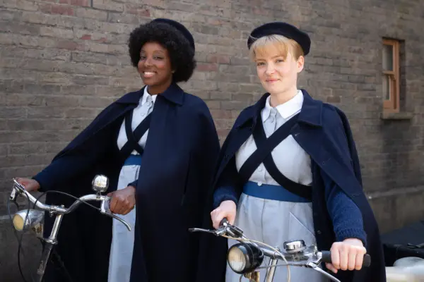 Renee and Natalie in Call the Midwife season 13.