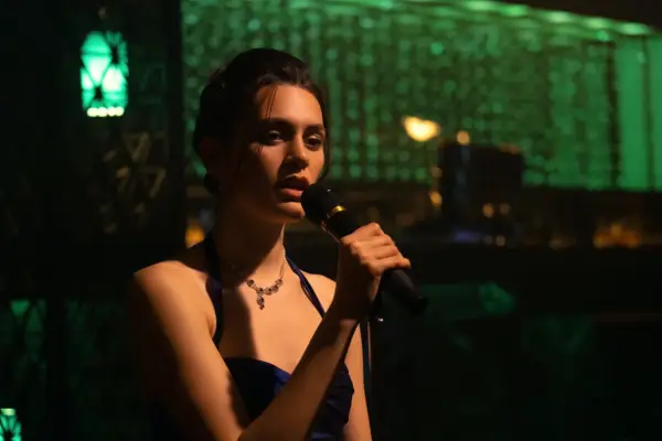 Ella Rumpf plays Polina in Tokyo Vice