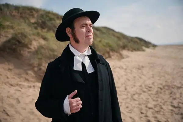 Kevin Eldon plays Mr Hankins in Sanditon