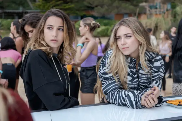 Sergio Momo as Nico (left) with Amaia Abertasturi as Zoa in Welcome to Eden.