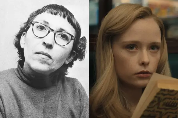 Adeline Watkins and Suzanna Son as Adeline in Monster: The Ed Gein Story.