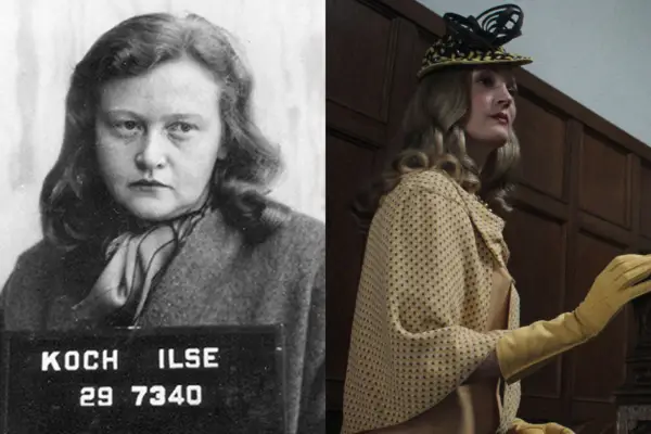 Ilse Koch and Vicky Krieps as Ilse Koch in Monster: The Ed Gein Story.